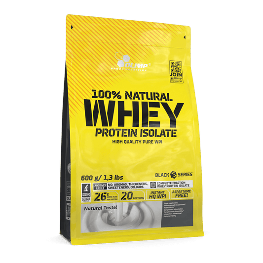 100% NATURAL WHEY PROTEIN ISOLATE - 600 g