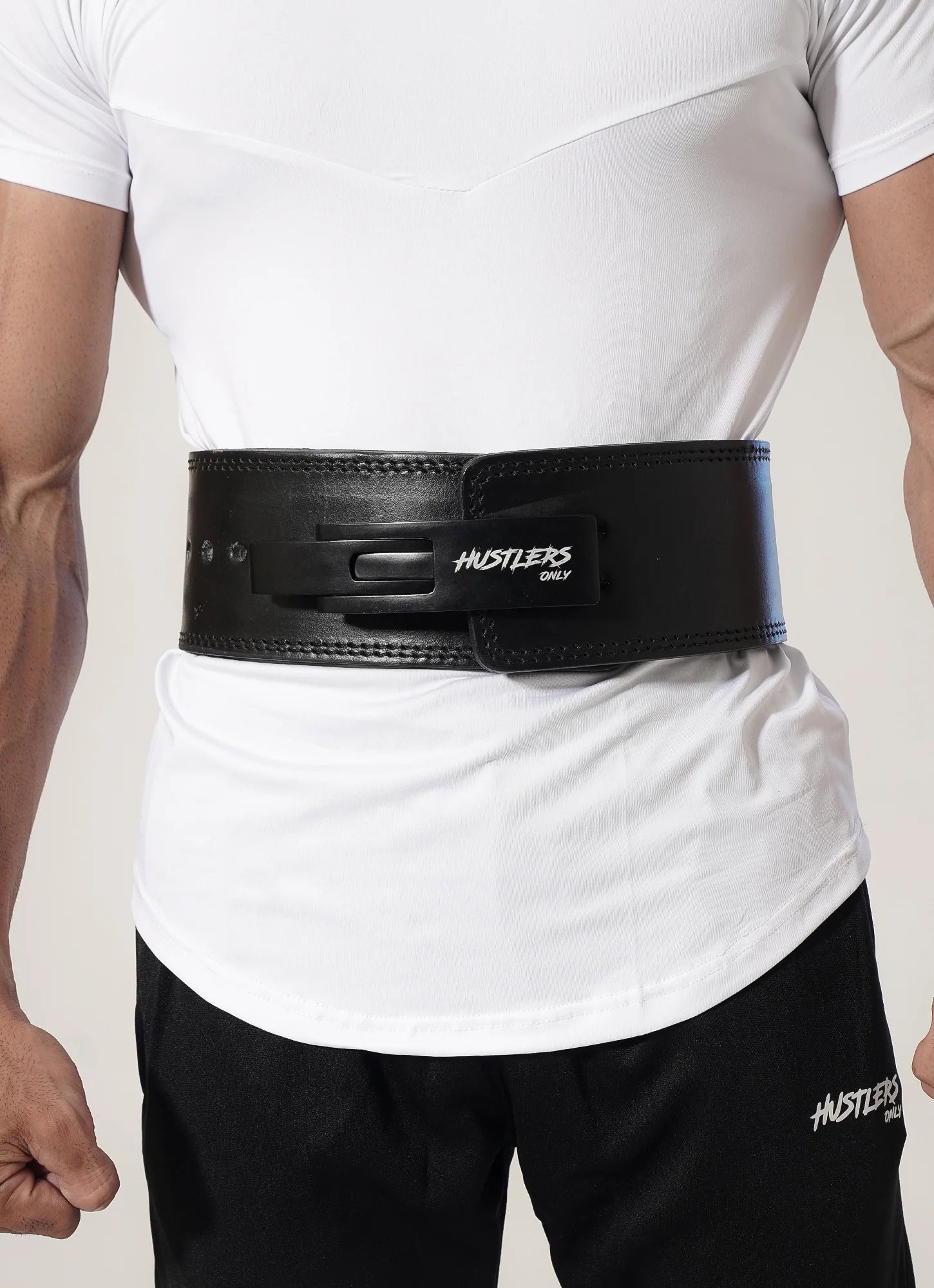 10mm Premium Weightlifting lever Belt-Black