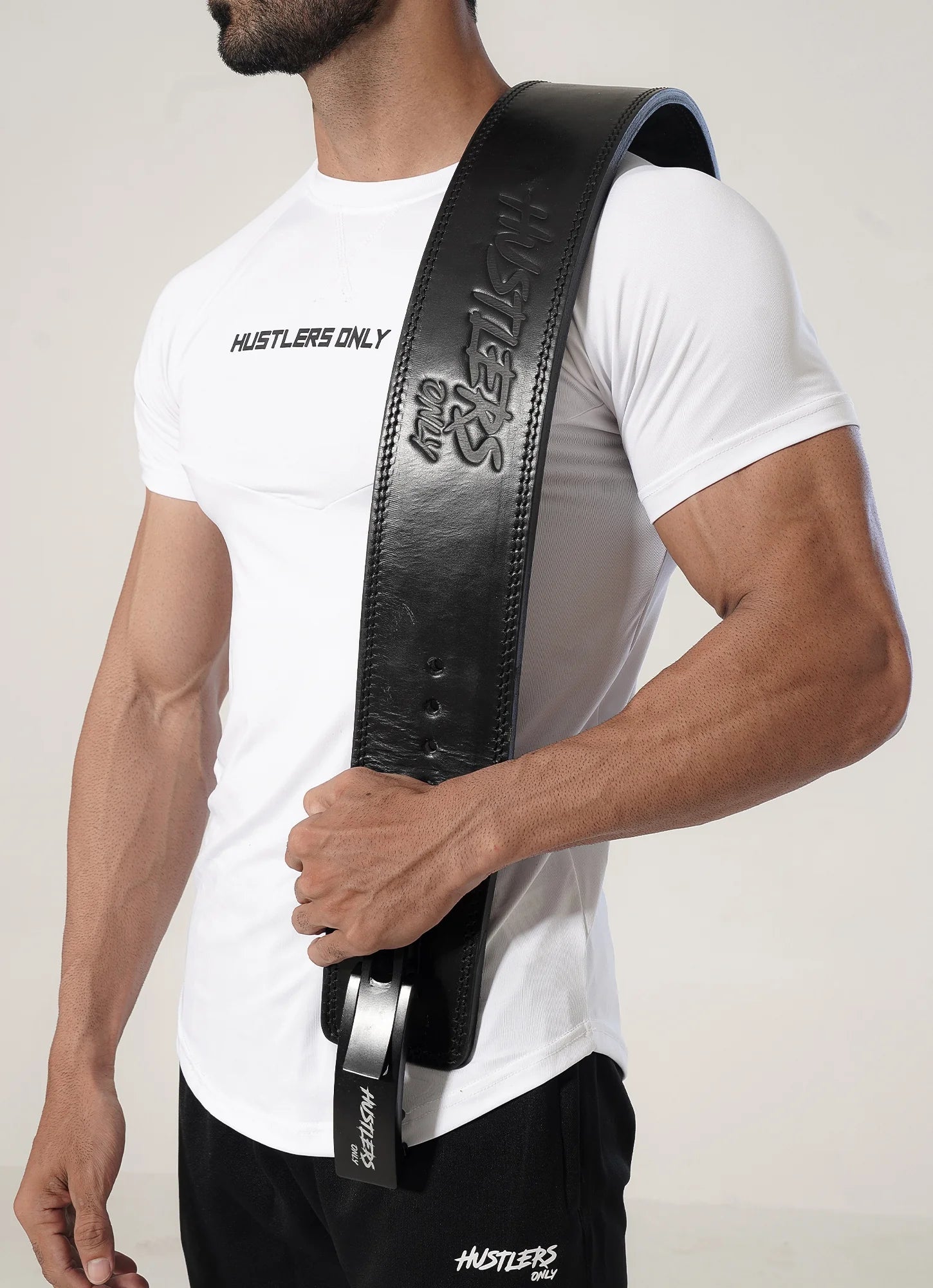 10mm Premium Weightlifting lever Belt-Black