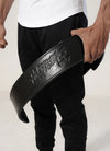 10mm Premium Weightlifting lever Belt-Black
