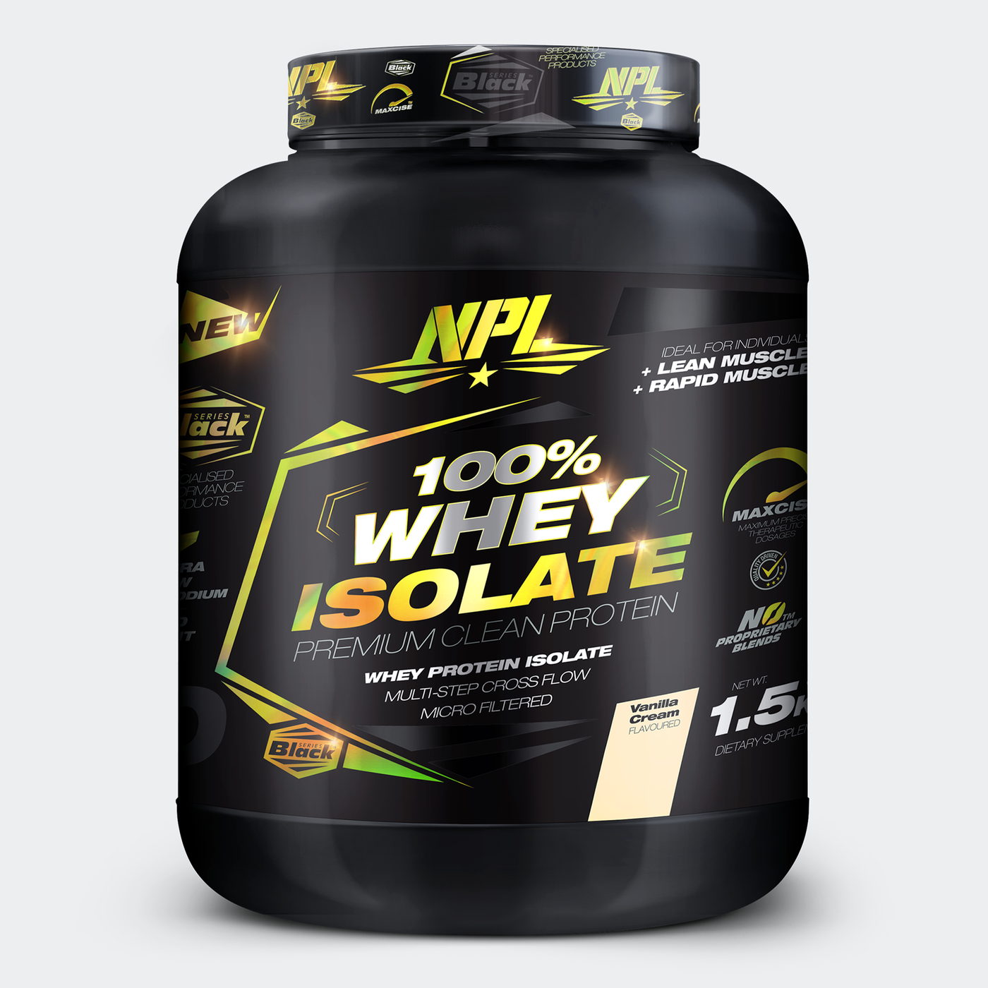 100% WHEY ISOLATE 1.5kg