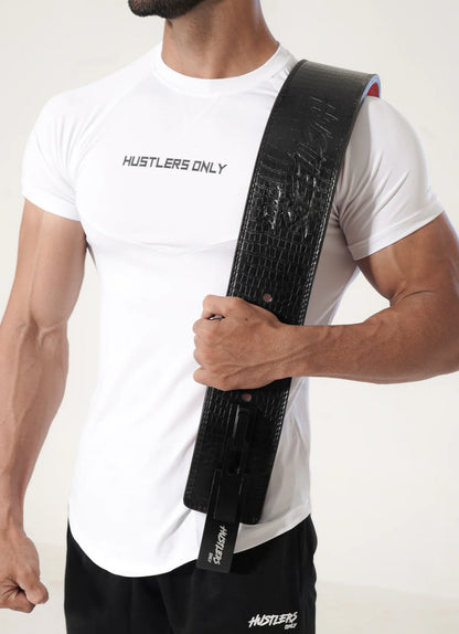 Snake Skin Weightlifting Lever Belt