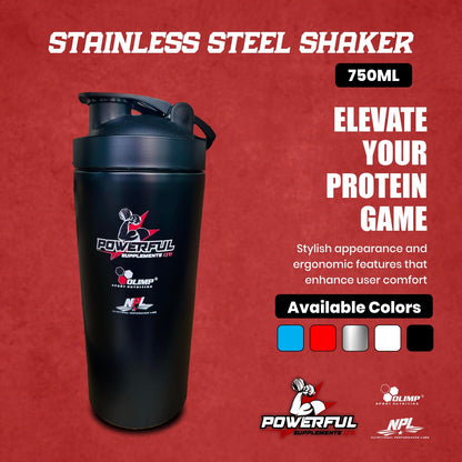 STAINLESS STEEL SHAKER 750ML
