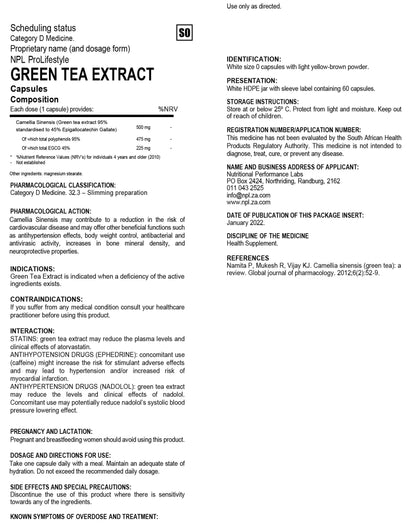GREEN TEA EXTRACT