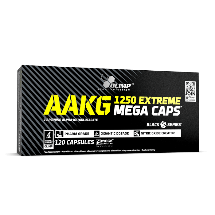 AAKG 1250 Extreme Mega Caps - 120 capsules