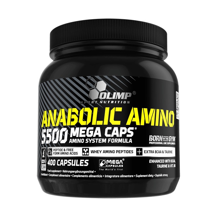 ANABOLIC AMINO 5500 - 400 Capsules