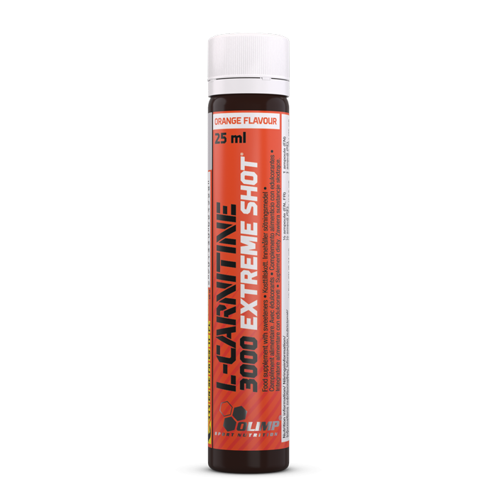 L-carnitine 3000 Extreme Shot - 25 ml x 20 Ampoule