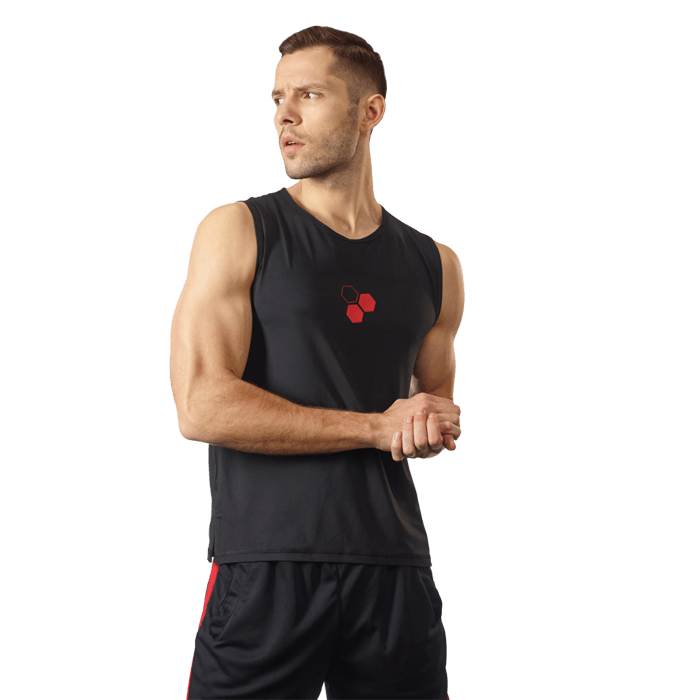 MEN’S SLEEVLESS BLACK