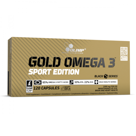 GOLD OMEGA 3 SPORT EDITION - 120 Capsules