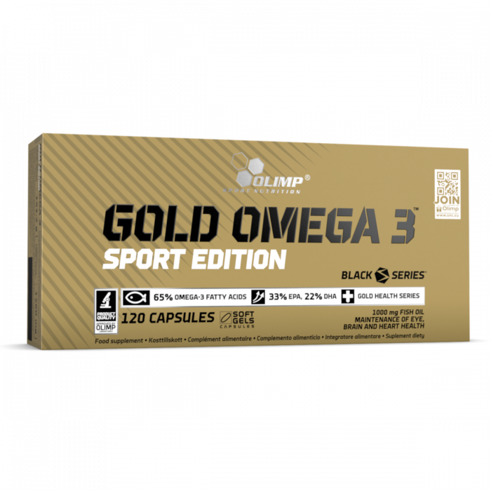 GOLD OMEGA 3 SPORT EDITION - 120 Capsules