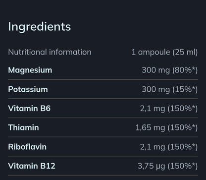 Chela-Mag B6 Cramp Shot 25ml x 9