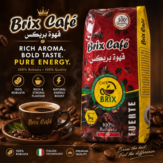 Brix Café 100% Robusta Forte Coffee – 1kg